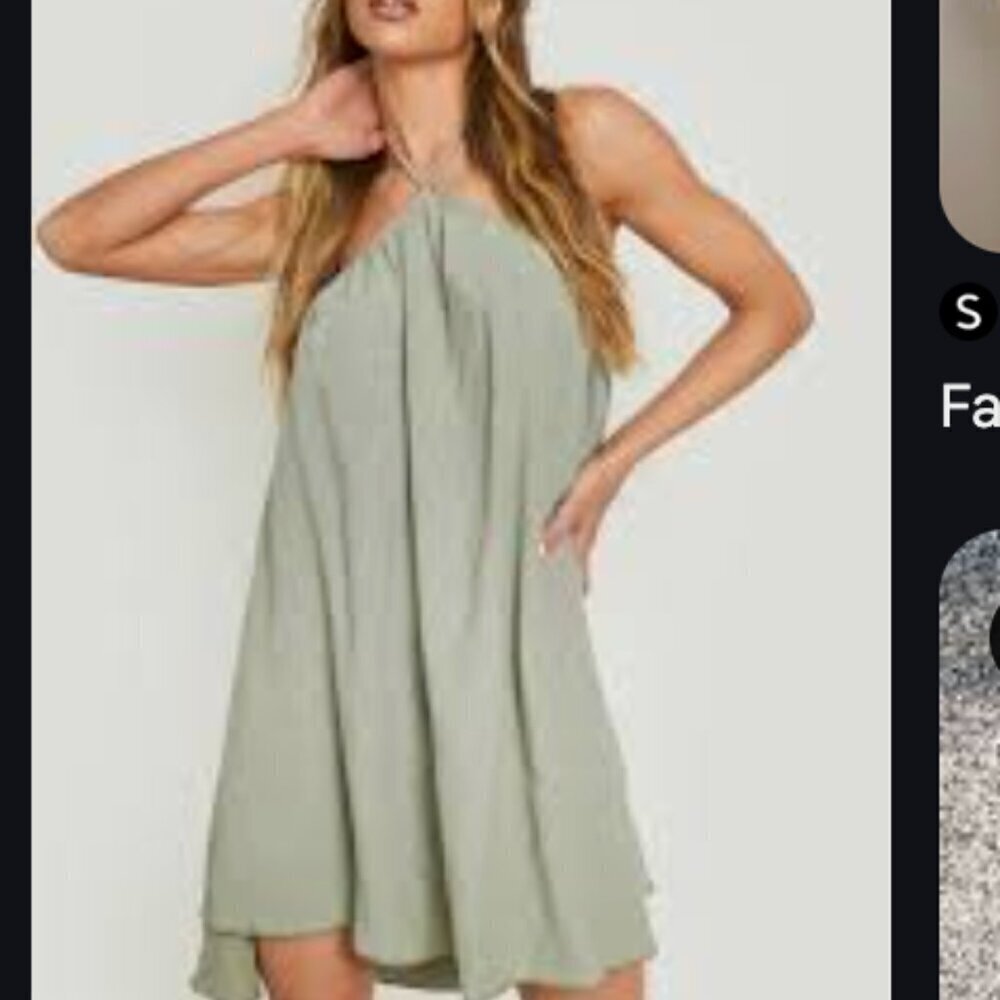 Urban Outfitters Romper Dress Light Green NWT Medium